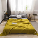 Axyaa Cotton Gauze Towel Quilt - Lightweight Summer Blanket