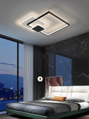 Axyaa Modern LED Chandeliers - 2024 Dimmable Ceiling Lights for Living, Dining, Bedroom