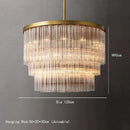 Axyaa Luxury Grand Square Chandelier Pendant Light for Living Room and Restaurant Home Decor