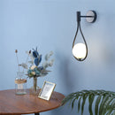 Axyaa Glass Ball Wall Lamp, Nordic Modern Design, LED Decorative Lighting for Living Room