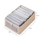 Axyaa Foldable Clothes Storage Box for Bedroom Wardrobe Organization