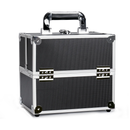 Axyaa Makeup Train Case Jewelry Box Organizer, Large Capacity Handle Included