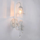 Axyaa Crystal Angel Wall Lamp for Bedroom Living Room Study Lighting