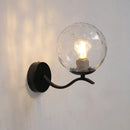 Axyaa Nordic Glass Wall Lamp Modern Minimalist Living Bedroom Light
