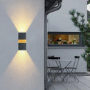 LED Staircase Wall Sconce by Axyaa - Waterproof Outdoor Entrance Lamp