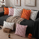 Axyaa Halloween Plush Pillowcase 45x45 Fun Festival Decoration Sofa Cushion Cover