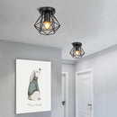 Axya Vintage Industrial Wood Ceiling Lights Retro Loft Plafonniers