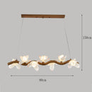 Axyaa Modern LED Chandelier Pendant Light for Dining Room Ceiling Decor