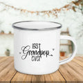 Axyaa Best Parent Mug Set | Creative Enamel Drinkware for Coffee & Tea