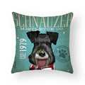 Funny Cartoon Cat & Dog Pillow Covers by Axyaa: Luxury Sofa Bed Decor Pillowcase