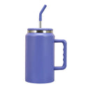 Axyaa 1500ml Stainless Steel Travel Tumbler with Straw Lid - Large Capacity Insulated Mug