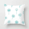 Modern Geometry Print Pillow Case for Home Decor by Axyaa - Mint Green Pillow Cover