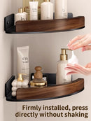 Axyaa Triangular Wall Mounted Corner Shelf - Bathroom & Kitchen Organizer Rack