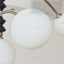 Axyaa Retro Iron Chandelier: Modern Nordic Home Decor Pendant Lamp for Living Room