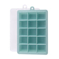 Axyaa Silicone Ice Cube Square Tray Mold Kitchen Tool for DIY Ice Blocks