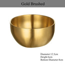 Axyaa Stainless Steel Bowl Set - Home Kitchen Tableware Accessory
