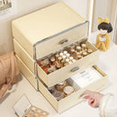 Axyaa Acrylic Makeup Organizer Drawer Lipstick Mask Cosmetics Storage Shelf