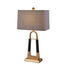 Axyaa Metal Luxe Bedside Lamp: Designer Living Room Decor