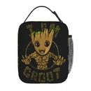 Axyaa Guardians Of The Galaxy Groot Lunch Bag: Insulated, Portable Bento, Cooler Box