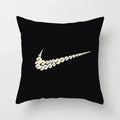 Nordic Daisy Print Pillow Cover by Axyaa - Modern Floral Cushion for Living Room