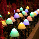 Axyaa Solar Mushroom Lights: Outdoor Waterproof Decor for Lawn, Garden, Patio, Holiday