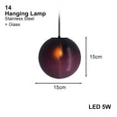 Axyaa Ripple Ball Grape Lamp Series Ceiling Chandelier for Elegant Home Decor.