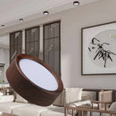 Axyaa Wood Grain Tube Light LED Ceiling Fixture