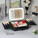 Axyaa Rechargeable Beauty Case: Large Capacity Travel Train Box for Stylish Women