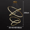 Axyaa Modern LED Pendant Light Chandeliers for Living Room and Dining Room