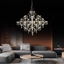 Axyaa Crystal Starry Sky Chandelier for Elegant Living Spaces