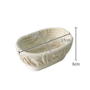 Axyaa Rattan Woven European Fermentation Basket for Bread Baking and Storage
