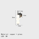 Axyaa White Glass LED Chandelier for Modern Minimalist Indoor Lighting