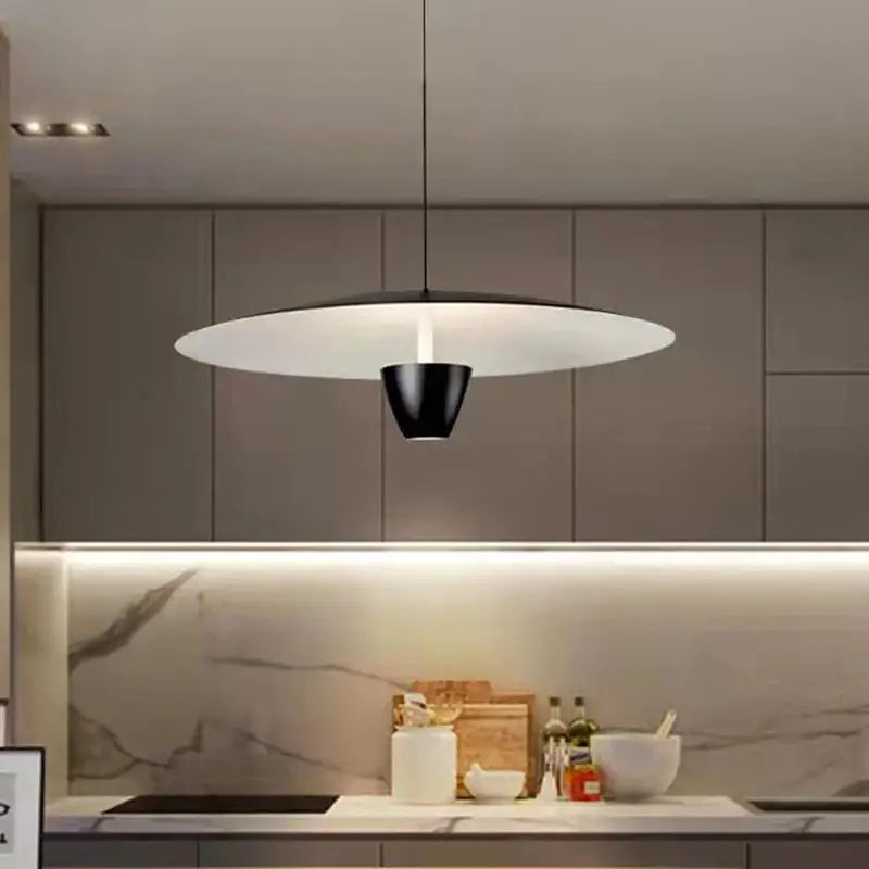 Axyaa Black LED Pendant Light for Modern Spaces