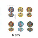 Axyaa Ceramic Flavor Saucer Set for Sauces, BBQ, Hot Pot, Snacks, Vinegar