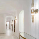 Axyaa Stainless Steel Wall Sconce Set for Modern Indoor Lighting