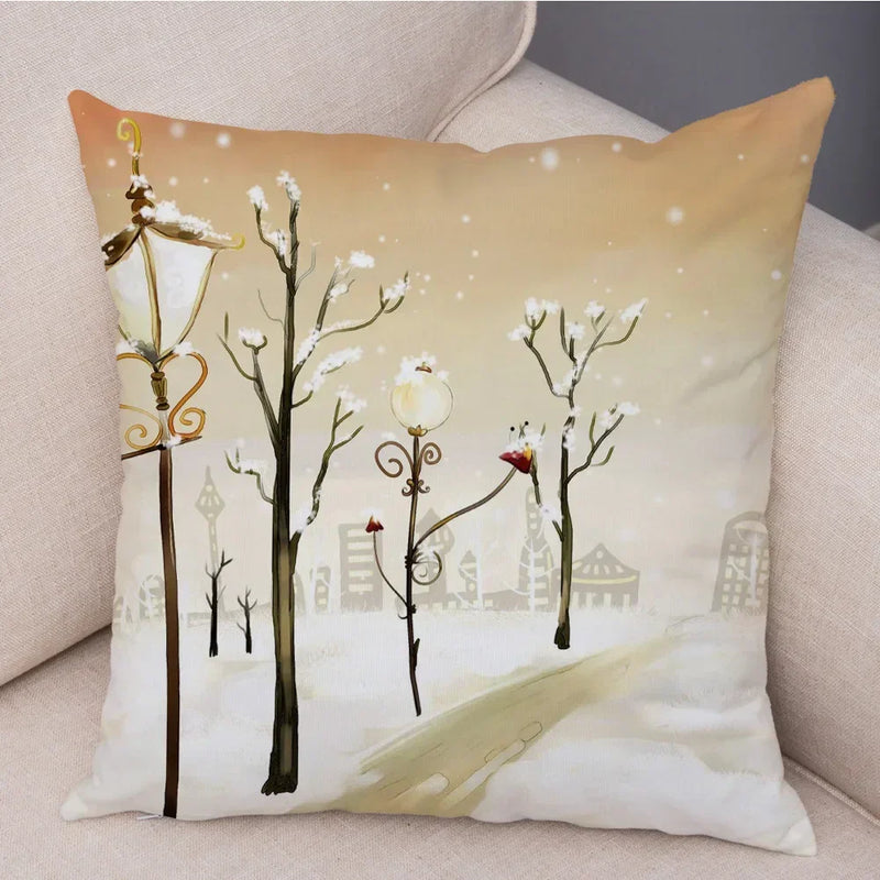 Axyaa Cartoon Design Pillowcase for Children's Room, Sofa, Home Decoration 45*45cm