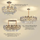Axyaa Modern Crystal Chandelier Pendant Lighting for Dining Room and Living Room