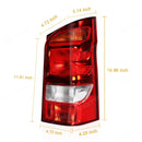 Axyaa Tail Lamp Mercedes-Benz Vito V-Class W447 2015-2022 Rear Light No Bulbs