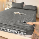Axyaa Waterproof Cotton Bed Sheet - Antibacterial Mattress Cover