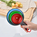 Axyaa Kitchen Funnel Set for Bottles, Jars, Liquid, and Powder Transfers
