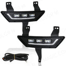 Axyaa LED DRL Fog Lamps Turn Signal for GWM Great Wall POER - Car Accessories