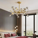 Axyaa Modern Firefly LED Chandelier for Living Room, Dining, Bedroom - Luxurious Home Decor Lighting