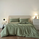 Axyaa Luxury Silk Bedding Set & Duvet Cover - Queen/Double/Single