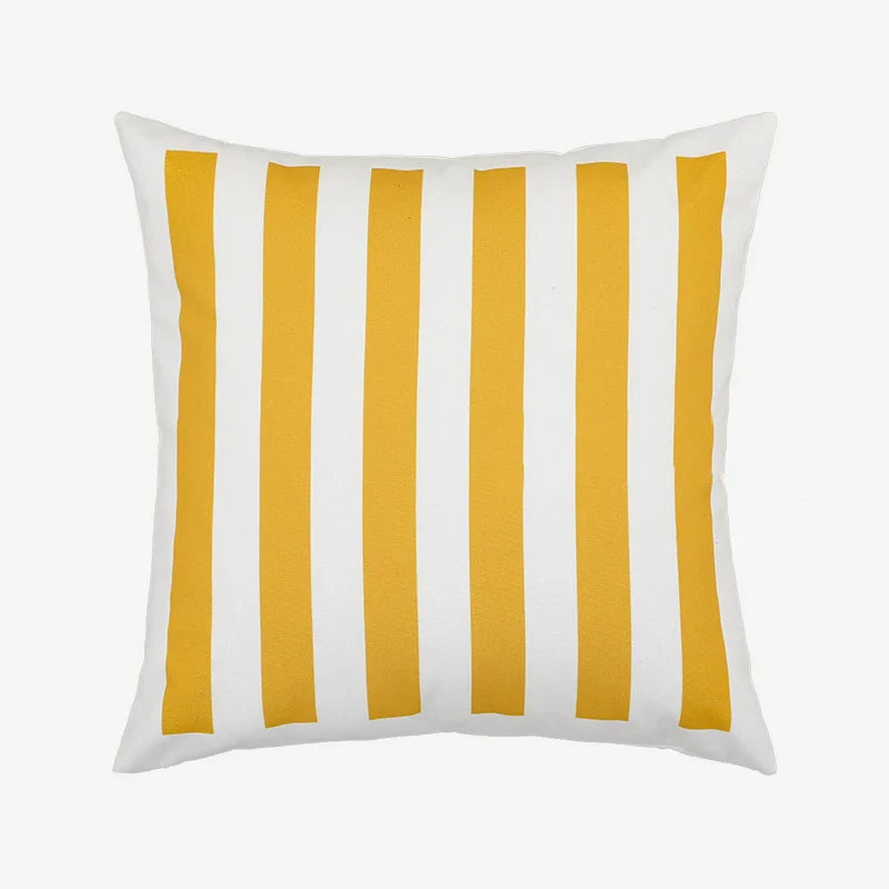Axyaa Velvet Stripe Pillow Covers 18x18inch Nordic Decor Case for Couch Bed