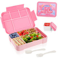 Axyaa Kids Bento Box with 6 Compartments and Sauce Jar