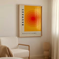 Axyaa Geometric Bauhaus Canvas Prints for Modern Home Decor