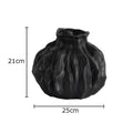 Axyaa Retro Ceramic Vase: Aesthetic Desk Flower Pot Decoration for Room Décor