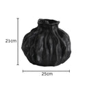 Axyaa Retro Ceramic Vase: Aesthetic Desk Flower Pot Decoration for Room Décor