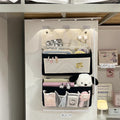 Axyaa Fabric Hanging Organizer with Large Pockets - Foldable Multi-layer Storage Holder