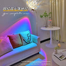 Axyaa Sunset Halo Double-Sided LED Floor Light